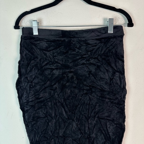 Vintage Rare 80’s TRIPP NYC Goth Black Strips And Tattered Skirt - Picture 4 of 10